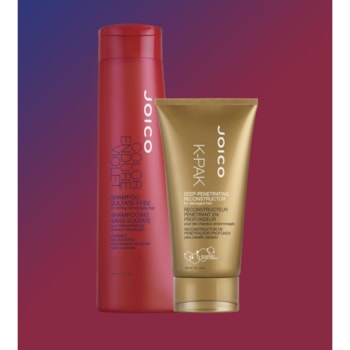Kit Duo Joico para Matização de Loiros e Reconstrução (Reconstrutor + Shampoo) Kit Duo Joico para Matização de Loiros e Reconstrução (Reconstrutor + Shampoo)