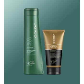 Duo Kit Joico Body Luxe para dar Volume aos Cabelos Finos. Duo Kit Joico Body Luxe para dar Volume aos Cabelos Finos.