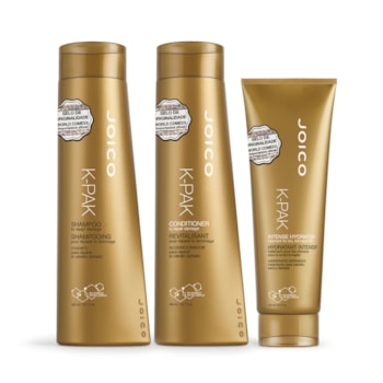 Kit Triplo Joico K-Pak Reconstrução e Hidratação Profunda Kit Triplo Joico K-Pak Reconstrução e Hidratação Profunda