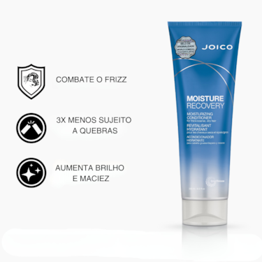 CONDICIONADOR HIDRATANTE PARA CABELOS RESSECADOS - JOICO MOISTURE RECOVERY 250 ml