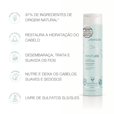 CONDICIONADOR HYDRATE – JOICO INNERJOI 300ML CONDICIONADOR HYDRATE – JOICO INNERJOI 300ML