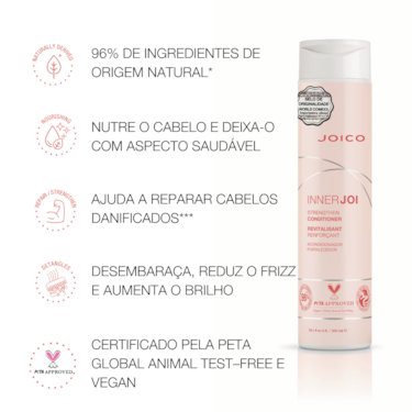 CONDICIONADOR STRENGTHEN – JOICO INNERJOI 300ML CONDICIONADOR STRENGTHEN – JOICO INNERJOI 300ML