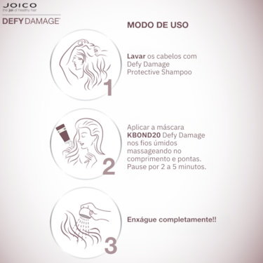 KBOND20 POWER MÁSCARA DE RECONSTRUÇÃO JOICO DEFY DAMAGE 150ml KBOND20 POWER MÁSCARA DE RECONSTRUÇÃO JOICO DEFY DAMAGE 150ml