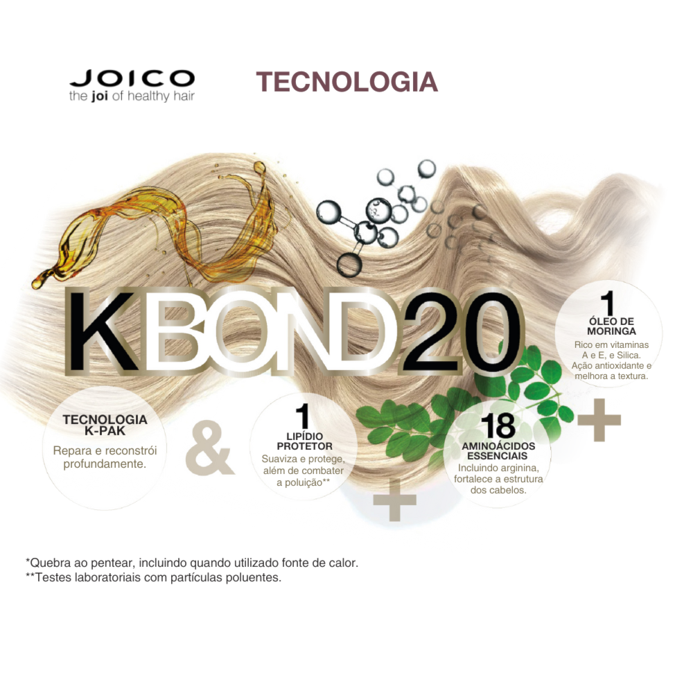 KBOND20 POWER MÁSCARA DE RECONSTRUÇÃO JOICO DEFY DAMAGE 150ml - Joico
