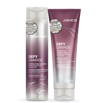 KIT DUO PROTEÇÃO DE DANOS E NUTRIÇÃO DOS FIOS DEFY DAMAGE JOICO