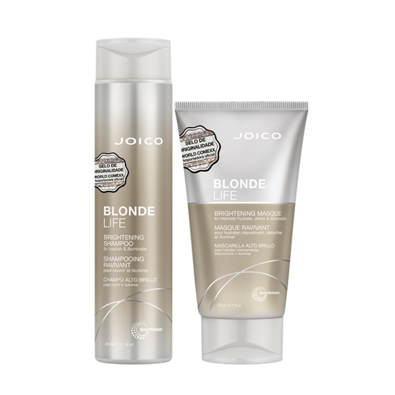 Kit Joico Blonde Life Shampoo e Máscara