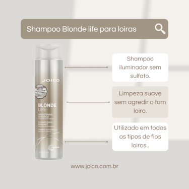 KIT JOICO PARA CABELOS LOIROS, DESCOLORIDOS OU COM MECHAS 2 KIT JOICO PARA CABELOS LOIROS, DESCOLORIDOS OU COM MECHAS 2
