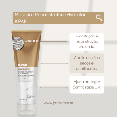 KIT JOICO PARA REPARAÇÃO DE CABELOS DANIFICADOS E SECOS KIT JOICO PARA REPARAÇÃO DE CABELOS DANIFICADOS E SECOS