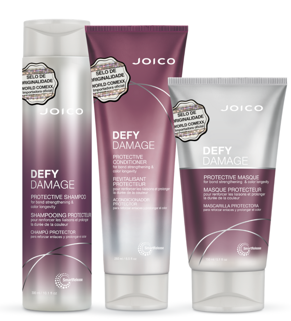 KIT TRIPLO PROTETOR E NUTRITIVO DEFY DAMAGE JOICO - Joico