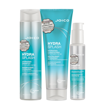 Kit Tripo Joico Hydra Splash Shampoo, Condicionador e Leave-in Kit Tripo Joico Hydra Splash Shampoo, Condicionador e Leave-in