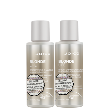 MINI KIT DUO PARA CABELOS LOIROS BLONDE LIFE JOICO MINI KIT DUO PARA CABELOS LOIROS BLONDE LIFE JOICO