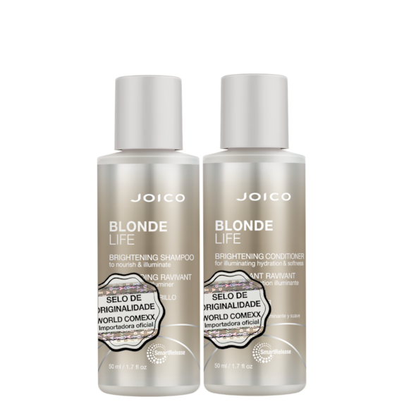 MINI KIT DUO PARA CABELOS LOIROS BLONDE LIFE JOICO MINI KIT DUO PARA CABELOS LOIROS BLONDE LIFE JOICO