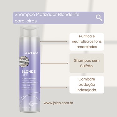 Shampoo Joico Blonde Life Violet Smart Release 1000ml