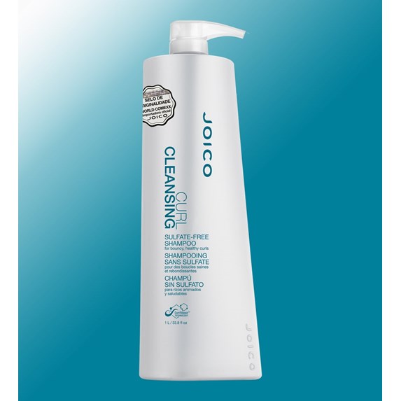 Shampoo para Cabelos Cacheados Joico Curl Cleansing 1 Litro